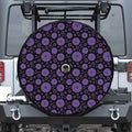 Sahasrara Chakra Pattern Print Tire Cover With Camera Hole