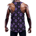 Sahasrara Chakra Pattern Print Training Tank Top