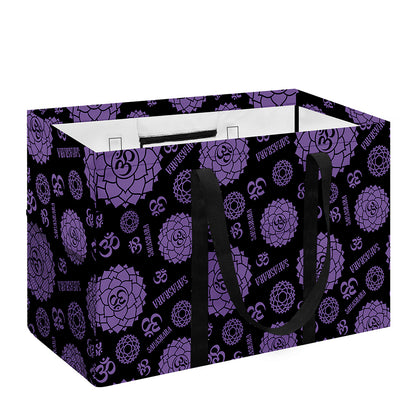 Sahasrara Chakra Pattern Print Utility Tote Bag