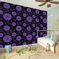 Sahasrara Chakra Pattern Print Wall Sticker