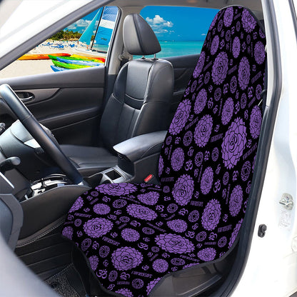 Sahasrara Chakra Pattern Print Waterproof Car Seat Cover