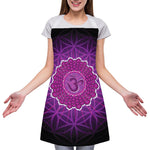 Sahasrara Chakra Spiritual Print Adjustable Apron