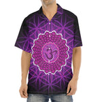 Sahasrara Chakra Spiritual Print Aloha Shirt