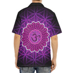 Sahasrara Chakra Spiritual Print Aloha Shirt
