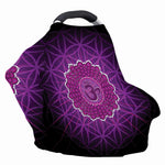 Sahasrara Chakra Spiritual Print Baby Seat Cover