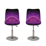 Sahasrara Chakra Spiritual Print Bar Stool Covers