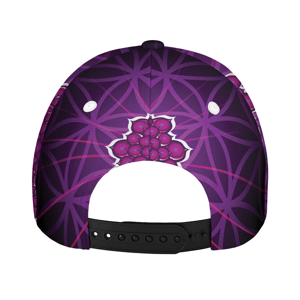 Sahasrara Chakra Spiritual Print Baseball Cap