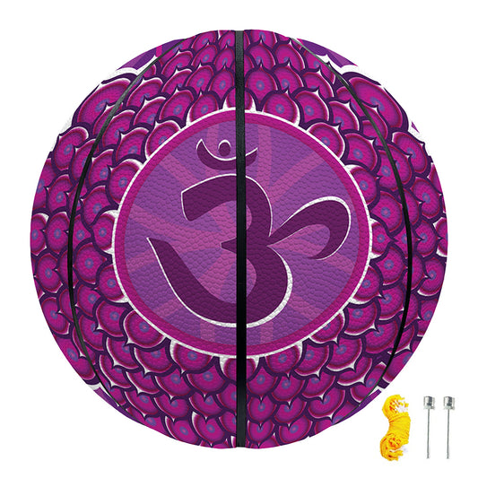 Sahasrara Chakra Spiritual Print Basketball