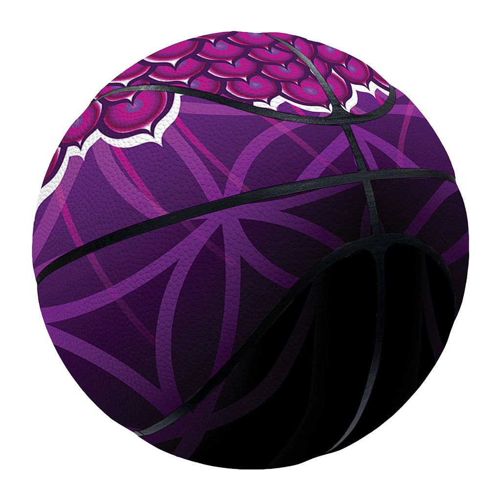 Sahasrara Chakra Spiritual Print Basketball