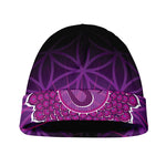 Sahasrara Chakra Spiritual Print Beanie