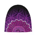 Sahasrara Chakra Spiritual Print Beanie
