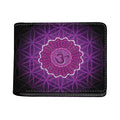 Sahasrara Chakra Spiritual Print Bifold Wallet