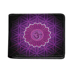 Sahasrara Chakra Spiritual Print Bifold Wallet