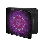 Sahasrara Chakra Spiritual Print Bifold Wallet