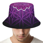 Sahasrara Chakra Spiritual Print Bucket Hat