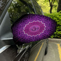 Sahasrara Chakra Spiritual Print Car Side Mirror Covers