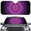 Sahasrara Chakra Spiritual Print Car Windshield Sun Shade