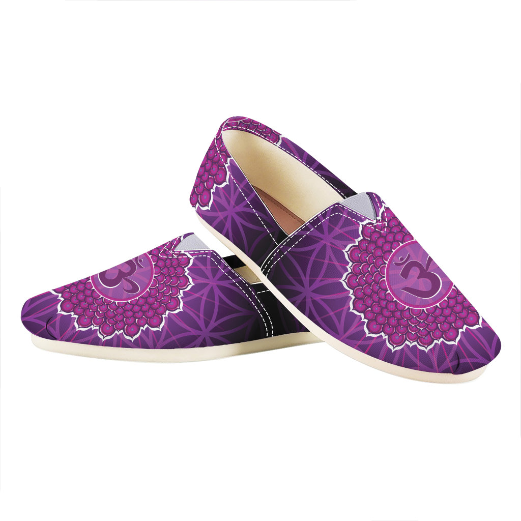 Sahasrara Chakra Spiritual Print Casual Shoes