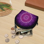 Sahasrara Chakra Spiritual Print Coin Purse