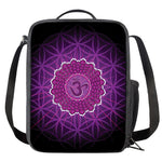 Sahasrara Chakra Spiritual Print Crossbody Lunch Bag