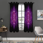Sahasrara Chakra Spiritual Print Curtain