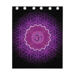 Sahasrara Chakra Spiritual Print Curtain