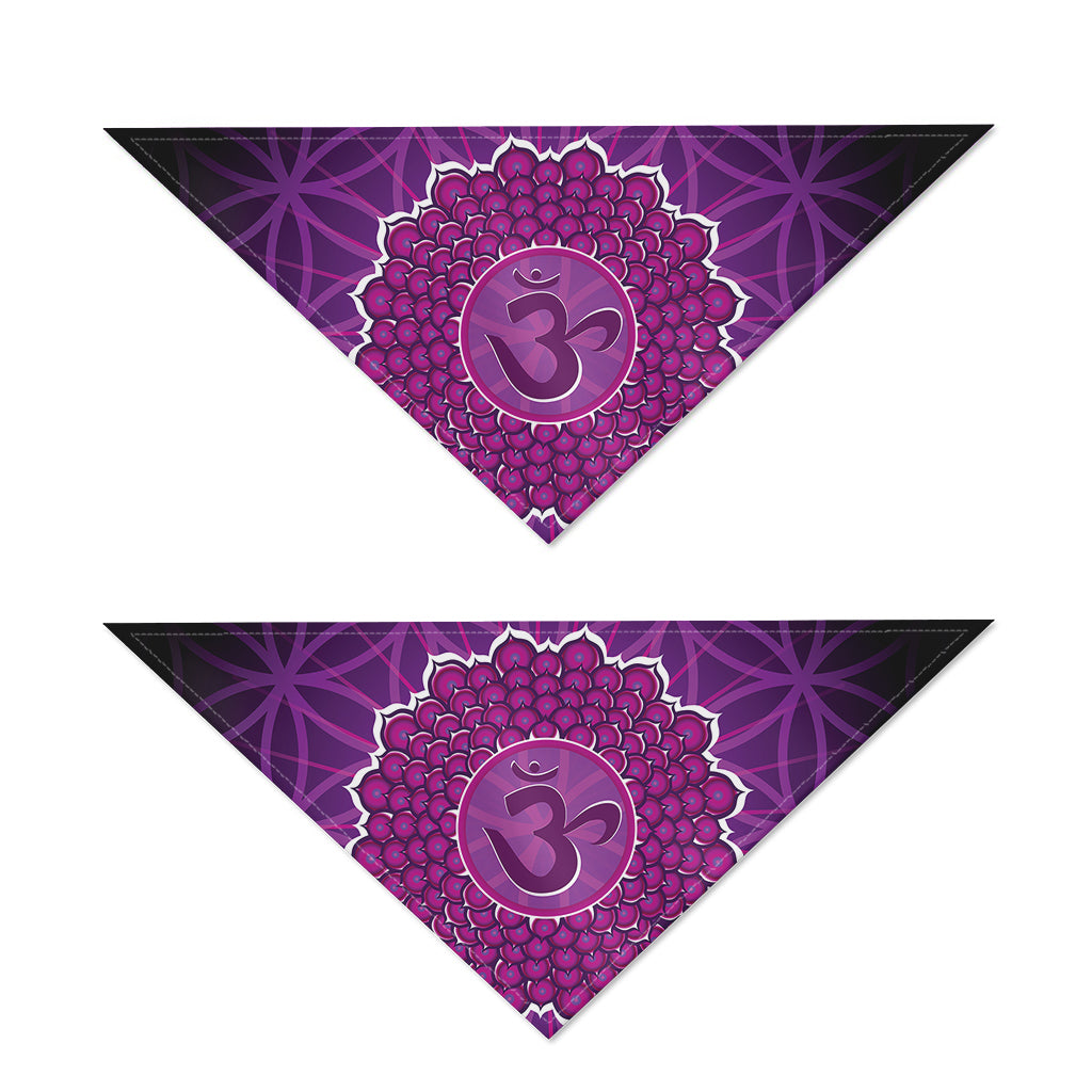 Sahasrara Chakra Spiritual Print Dog Bandana