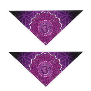 Sahasrara Chakra Spiritual Print Dog Bandana