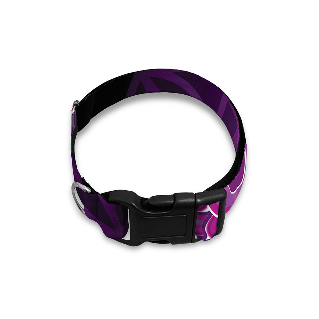 Sahasrara Chakra Spiritual Print Dog Collar