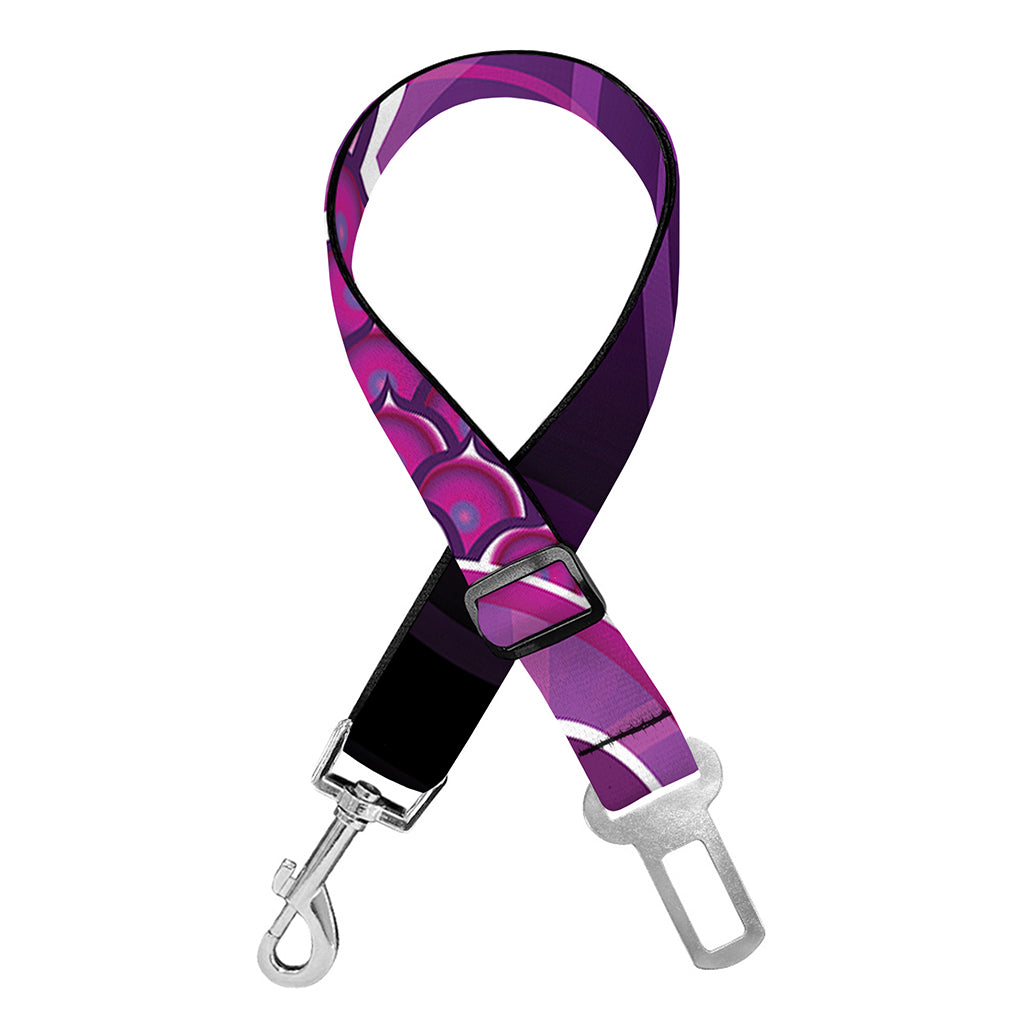 Sahasrara Chakra Spiritual Print Dog Seat Belt
