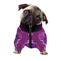 Sahasrara Chakra Spiritual Print Dog Zip Up Jacket