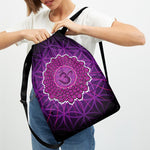 Sahasrara Chakra Spiritual Print Drawstring Backpack