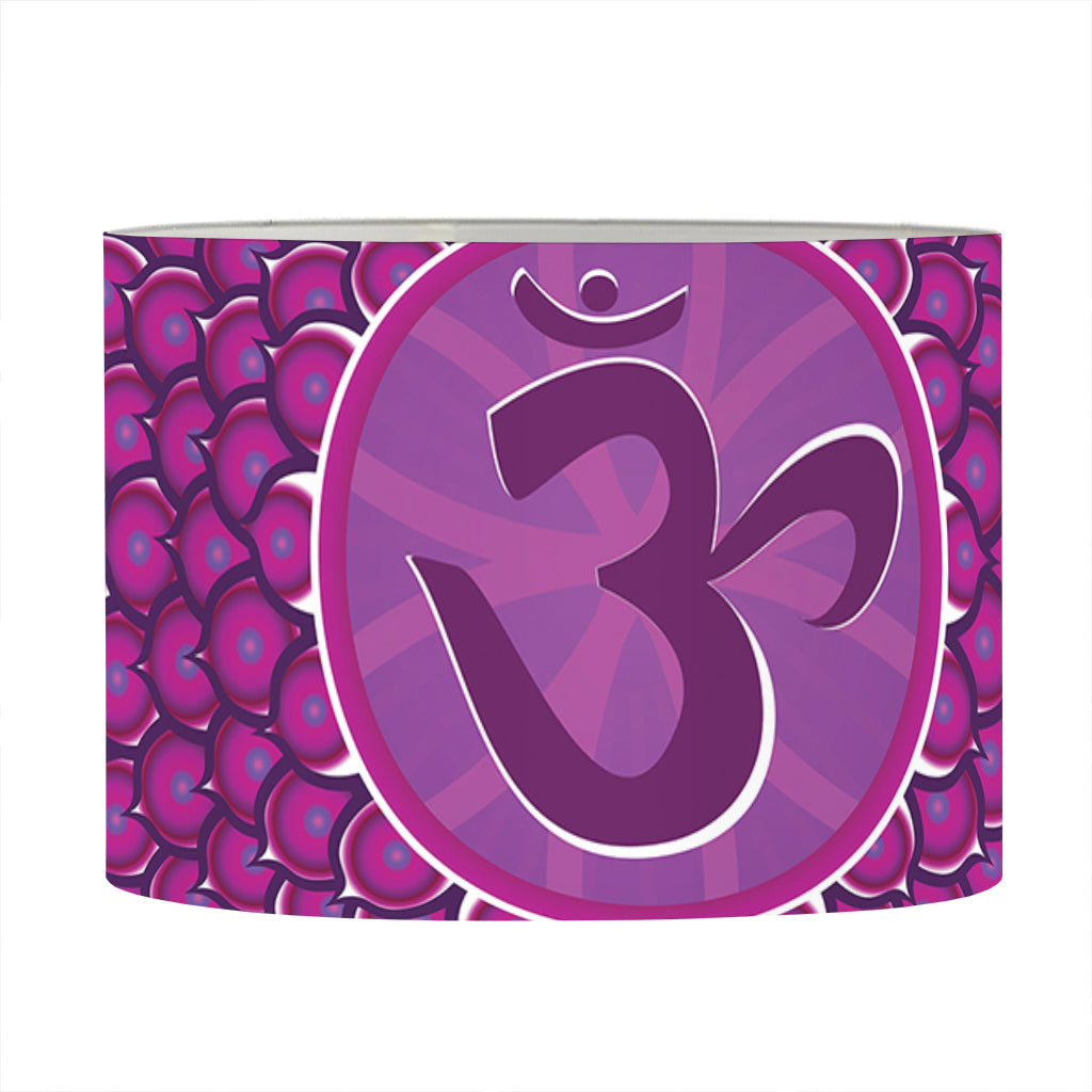 Sahasrara Chakra Spiritual Print Drum Lamp Shade