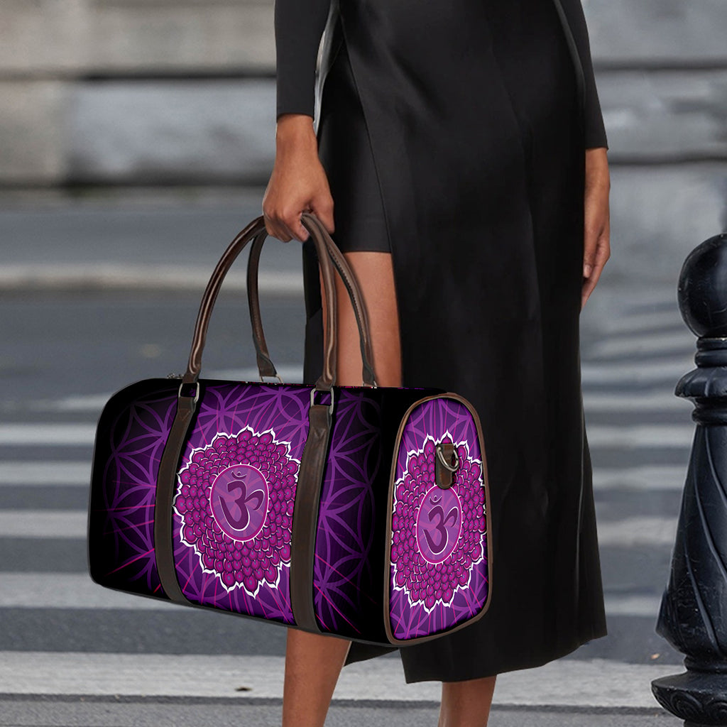 Sahasrara Chakra Spiritual Print Duffle Bag