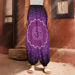 Sahasrara Chakra Spiritual Print Harem Pants