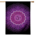 Sahasrara Chakra Spiritual Print House Flag