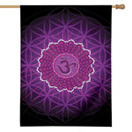 Sahasrara Chakra Spiritual Print House Flag