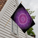 Sahasrara Chakra Spiritual Print House Flag
