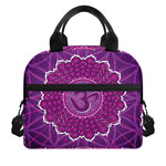 Sahasrara Chakra Spiritual Print Insulated Lunch Bag