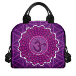 Sahasrara Chakra Spiritual Print Insulated Lunch Bag