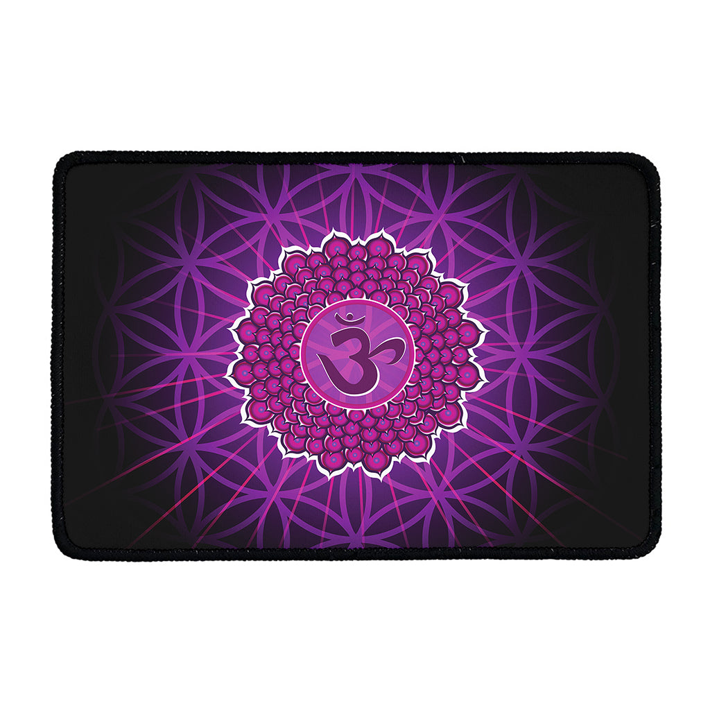 Sahasrara Chakra Spiritual Print Kitchen Mat