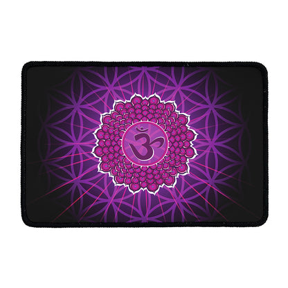 Sahasrara Chakra Spiritual Print Kitchen Mat