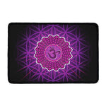 Sahasrara Chakra Spiritual Print Kitchen Mat
