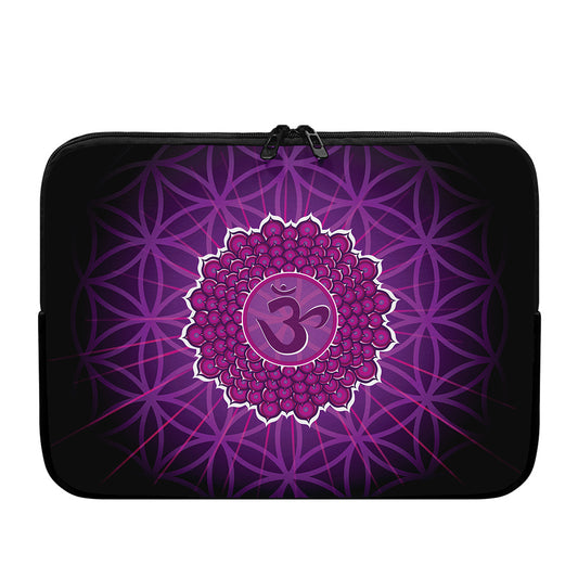 Sahasrara Chakra Spiritual Print Laptop Sleeve