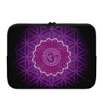 Sahasrara Chakra Spiritual Print Laptop Sleeve