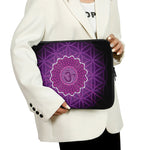 Sahasrara Chakra Spiritual Print Laptop Sleeve