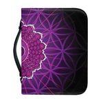 Sahasrara Chakra Spiritual Print Leather Bible Cover
