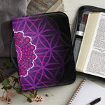 Sahasrara Chakra Spiritual Print Leather Bible Cover