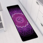 Sahasrara Chakra Spiritual Print Long Kitchen Mat