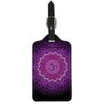 Sahasrara Chakra Spiritual Print Luggage Tag